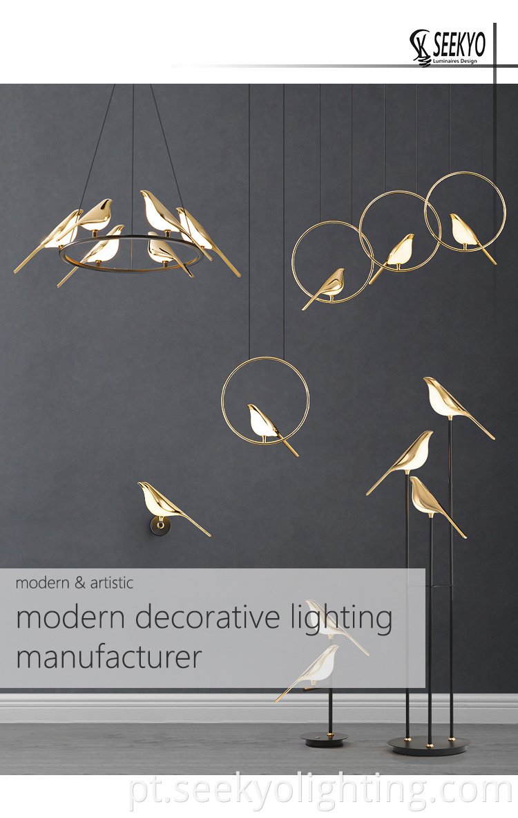 The Magpie combination pendant light